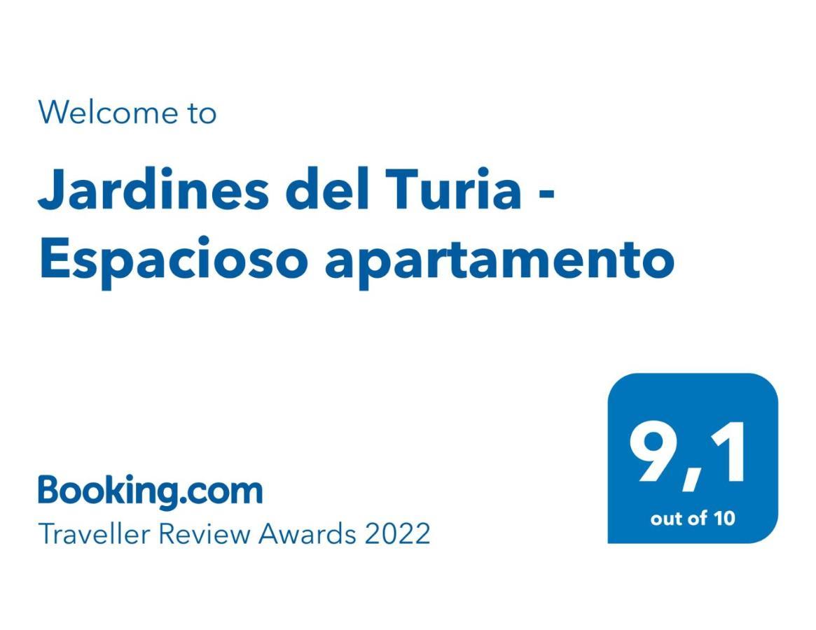 Jardines Del Turia - Espacioso Apartamento Leilighet Valencia Eksteriør bilde