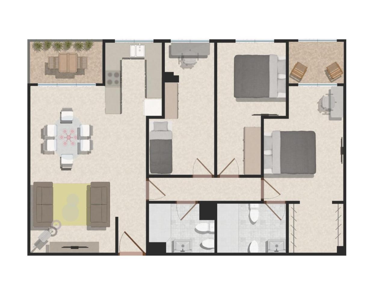 Jardines Del Turia - Espacioso Apartamento Leilighet Valencia Eksteriør bilde