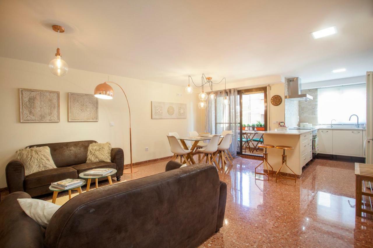 Jardines Del Turia - Espacioso Apartamento Leilighet Valencia Eksteriør bilde